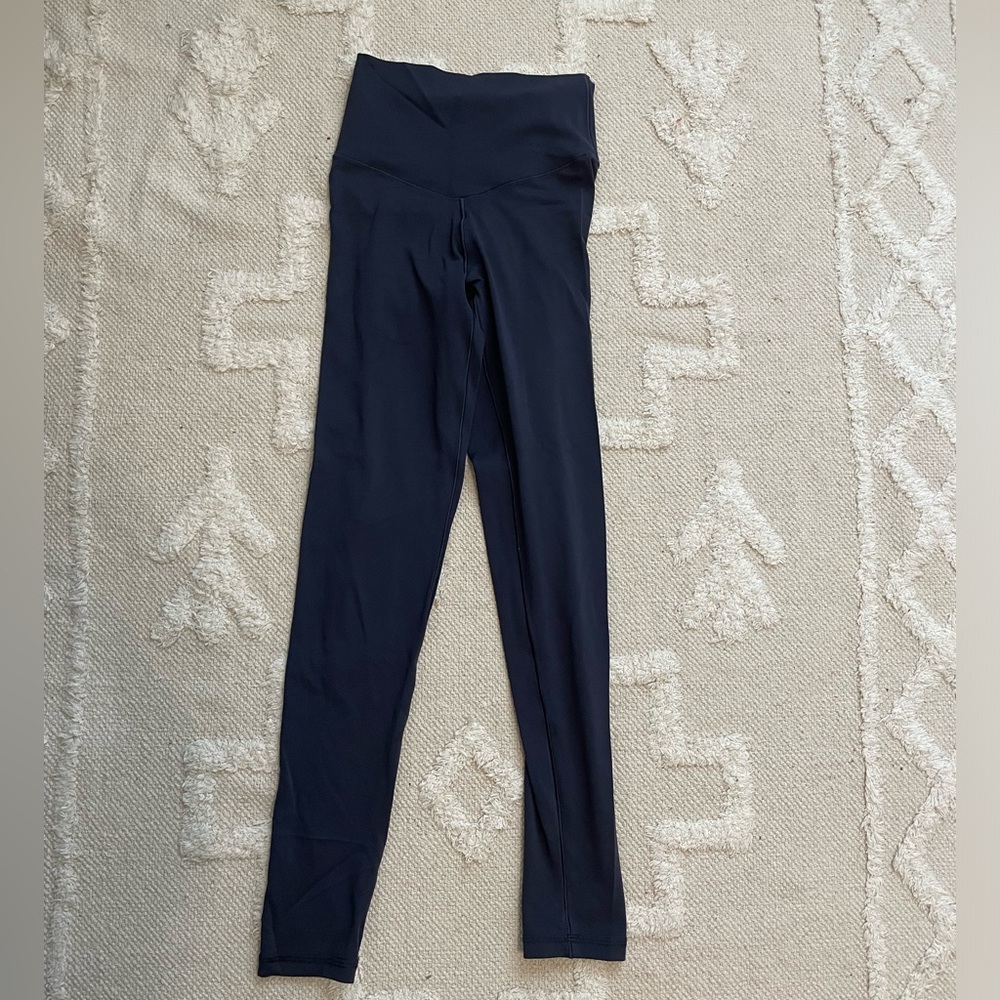 navy blue aerie leggings